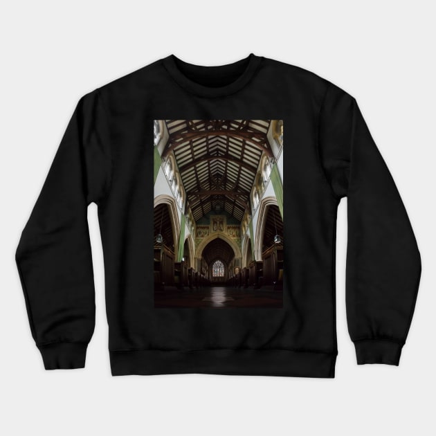 St Martin Church Crewneck Sweatshirt by jasminewang